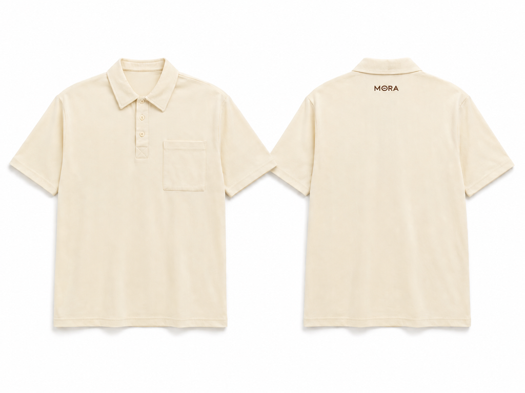 MINIMAL ESSENTIAL POLO TEE